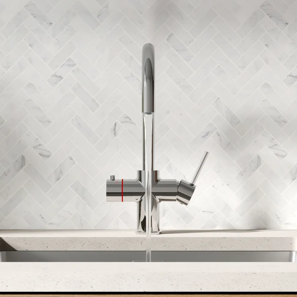 Vellamo Nova 3-in-1 Instant Boiling Water Tap with Boiler & Filter