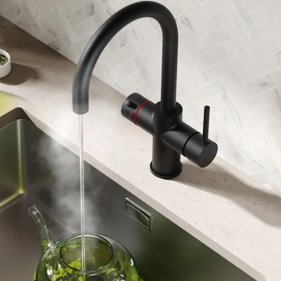 Vellamo Nova 3-in-1 Instant Boiling Water Tap with Boiler & Filter
