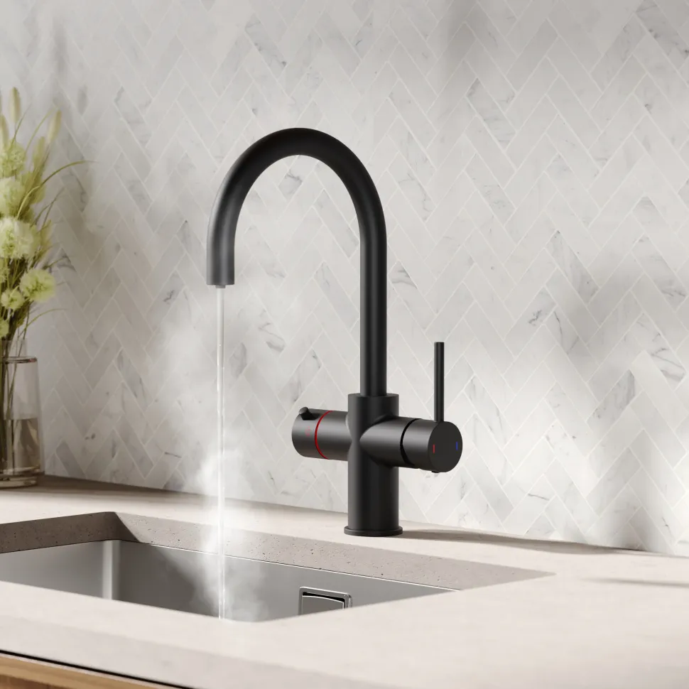 Vellamo Nova 3-in-1 Instant Boiling Water Tap with Boiler & Filter