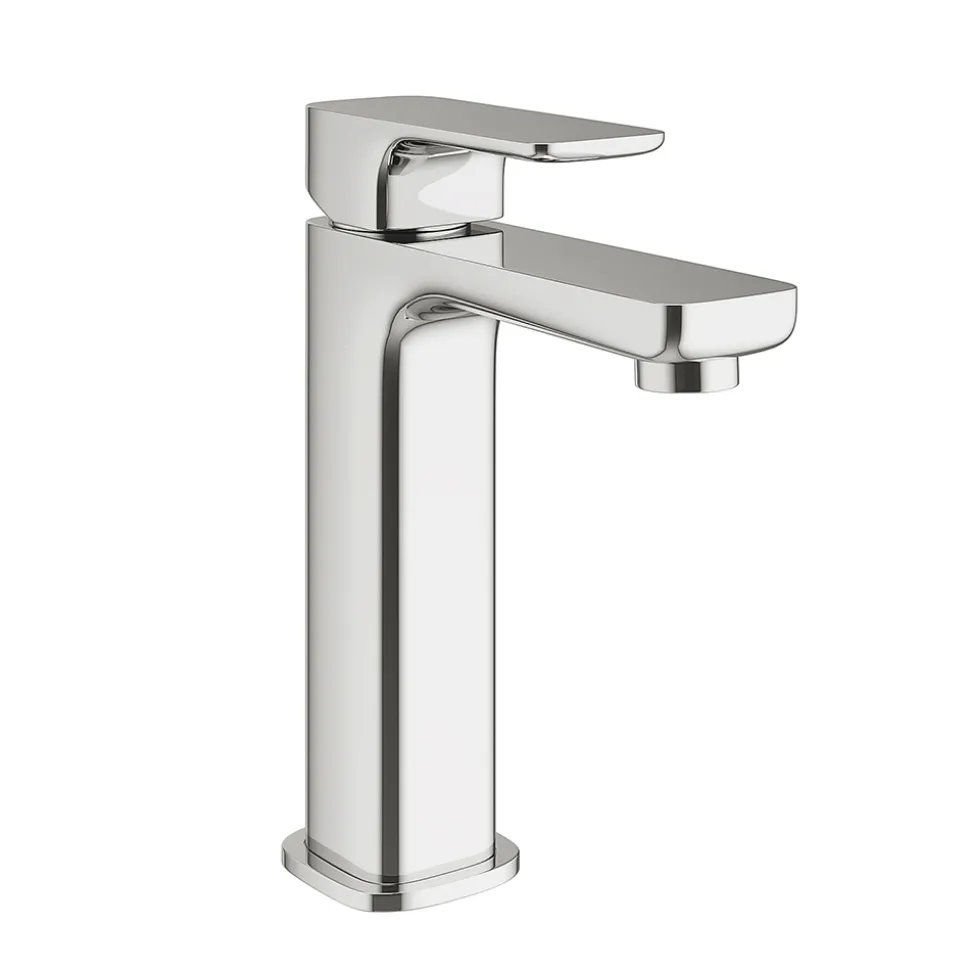 Vellamo Panache Medium Basin Mixer with Clicker Waste