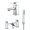Vellamo Quadro Basin Mixer & Bath Shower Mixer Value Pack