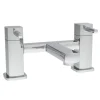 Vellamo Quadro Chrome Deck Mounted Bath Filler