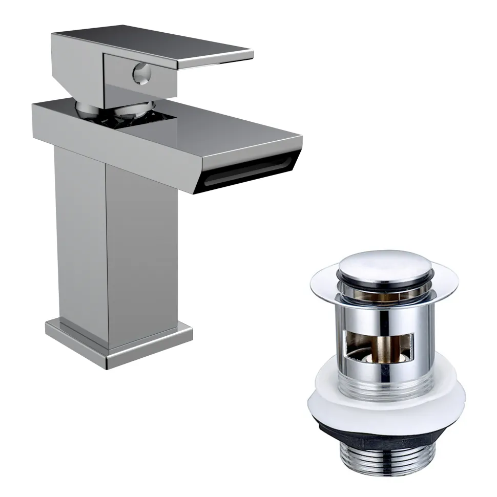 Vellamo Relate Basin Mixer Tap & Waste