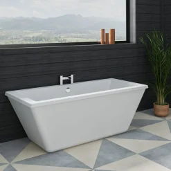 Vellamo Reve Waterfall Bath Mixer Tap