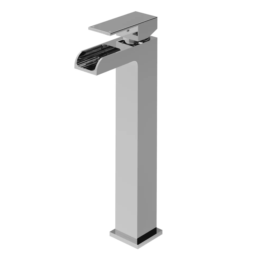 Vellamo Reve Waterfall Tall Basin Mixer Tap