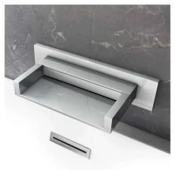 Vellamo Reve Wide Wall Mounted Waterfall Bath Spout