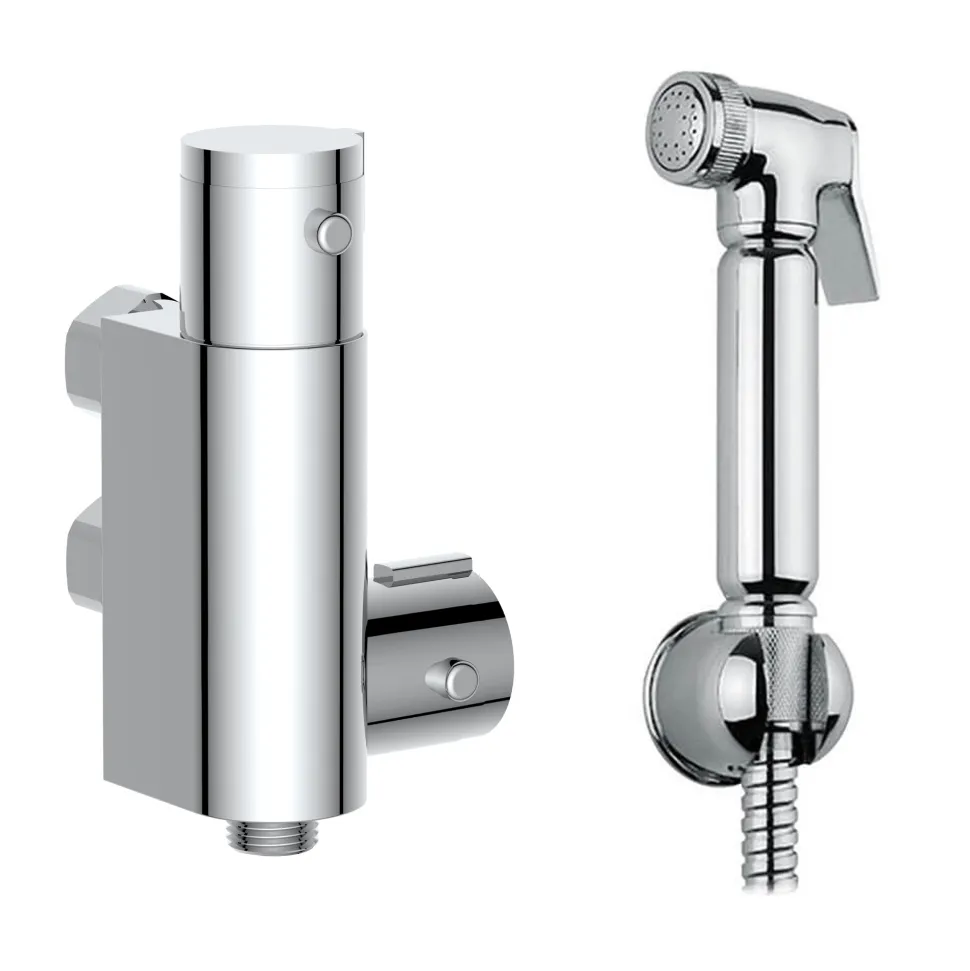 Vellamo Thermostatic Luxury Douche Kit Package Deal