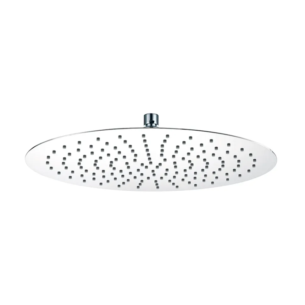 Vellamo Thin Round Fixed Shower Head - 300mm