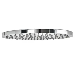 Vellamo Twist ABS Round Fixed Shower Head & Arm - 200mm
