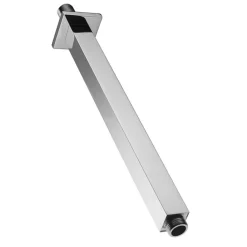 Vellamo Ultra Thin Square 400mm Shower Head & Ceiling Mounted Arm