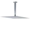 Vellamo Ultra Thin Square 300mm Shower Head & Ceiling Mounted Arm