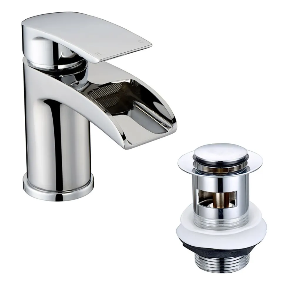 Vellamo Venta Basin Mixer & Bath Filler Pack