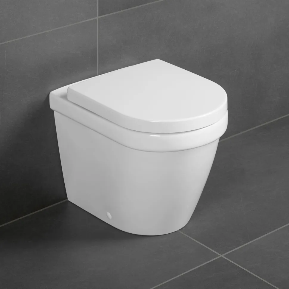 Villeroy & Boch Architectura Rimless Back to Wall Toilet & Soft Close Seat
