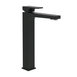 Villeroy & Boch Architectura Square Tall Basin Mixer Tap with Click Clack Waste