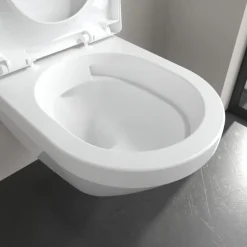 Villeroy & Boch Architectura TwistFlush Rimless Wall Mounted Toilet with Soft Close Toilet Seat