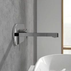 Villeroy & Boch Architectura Wall Mounted Basin Mixer Tap & Easy Installation Box