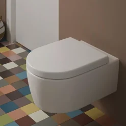 Villeroy & Boch Arto Rimless Wall Hung Toilet & Soft Close Seat