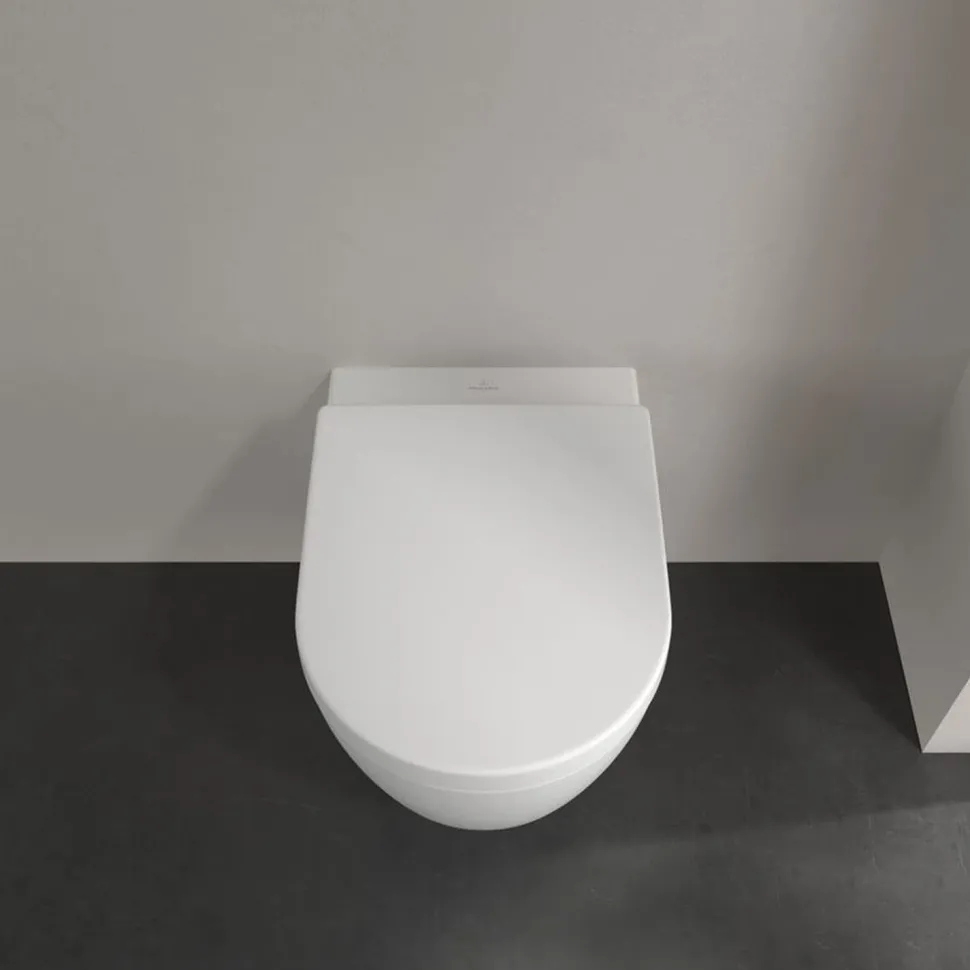 Villeroy & Boch Arto Rimless Wall Hung Toilet & Soft Close Seat