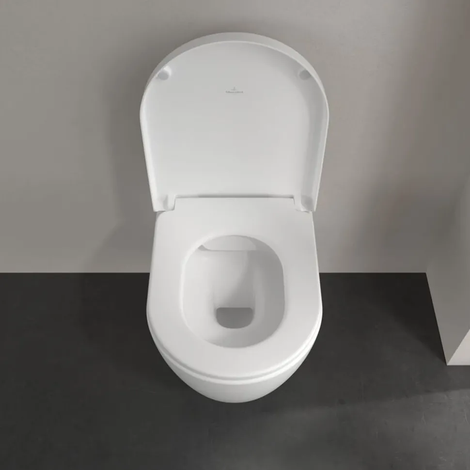 Villeroy & Boch Arto Rimless Wall Hung Toilet & Soft Close Seat