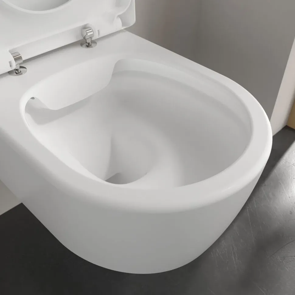 Villeroy & Boch Arto Rimless Wall Hung Toilet & Soft Close Seat