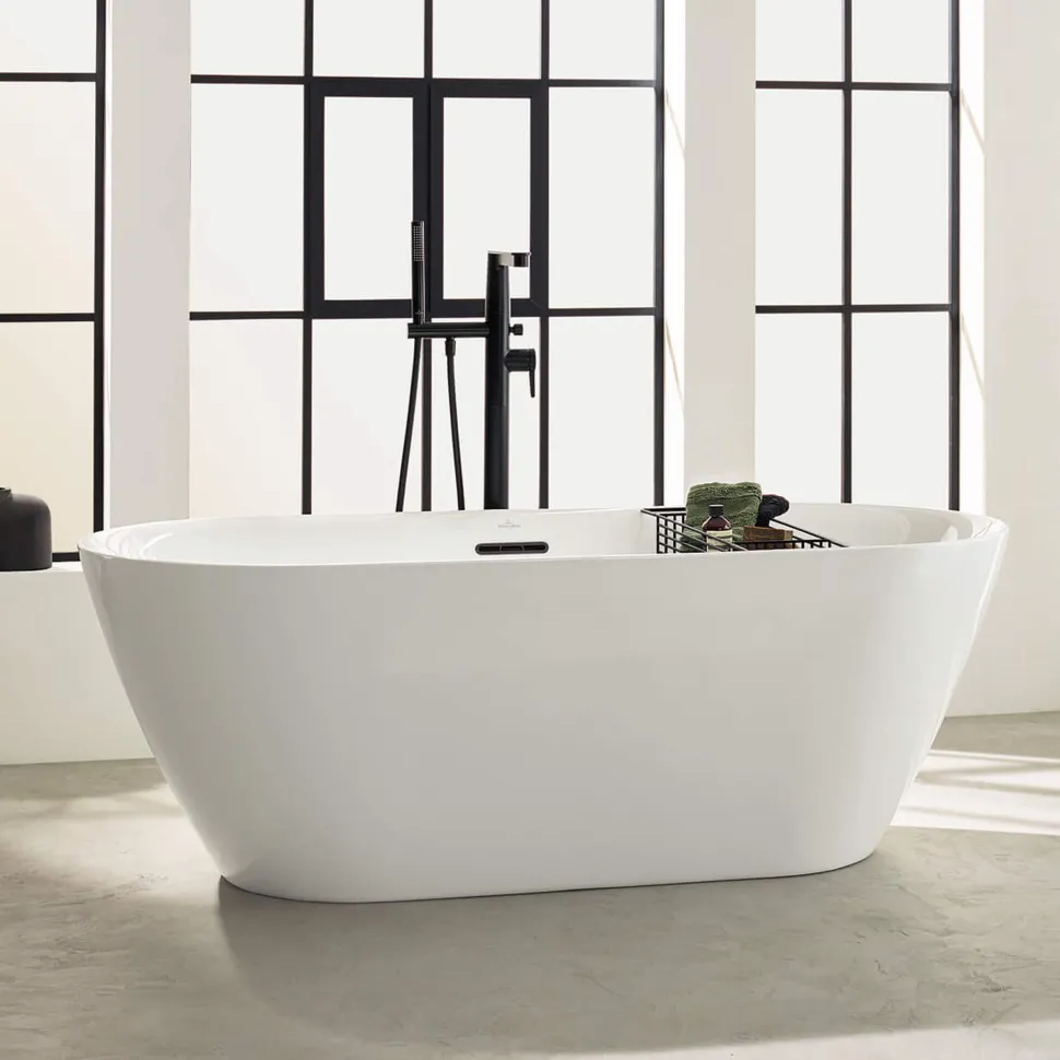 Villeroy & Boch Loop & Friends Freestanding Bath - 1700 & 1800mm
