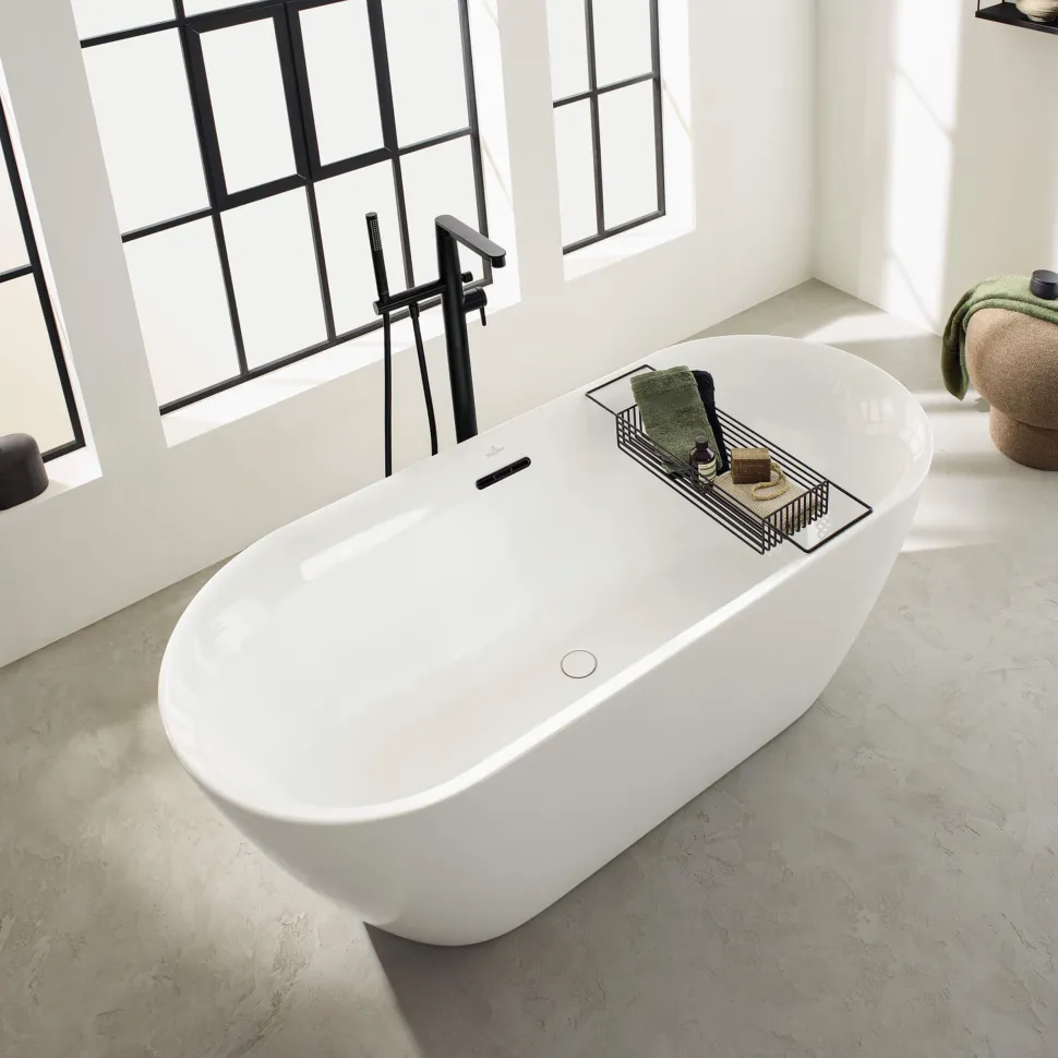 Villeroy & Boch Loop & Friends Freestanding Bath - 1700 & 1800mm