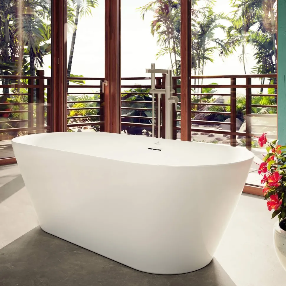 Villeroy & Boch Loop & Friends Freestanding Bath - 1700 & 1800mm