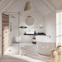 Villeroy & Boch Oberon 2.0 Quaryl Back to Wall Bath - 1800 x 800mm