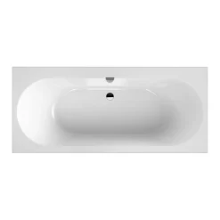 Villeroy & Boch Oberon 2.0 Quaryl Straight Double Ended Bath - 1700 & 1800mm