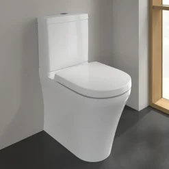 Villeroy & Boch O.novo Comfort Height Rimless Closed Coupled Toilet with Soft Close Toilet Seat