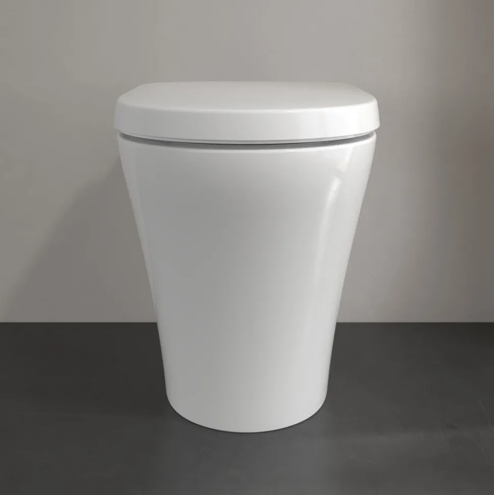 Villeroy & Boch O.novo Rimless Back to Wall Toilet & Soft Close Seat