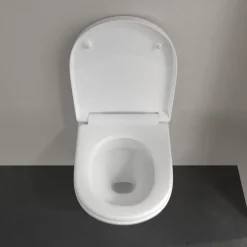 Villeroy & Boch O.novo Rimless Wall Hung Toilet & Soft Close Seat