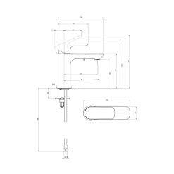 Villeroy & Boch O.novo Single-Lever Basin Mixer Tap
