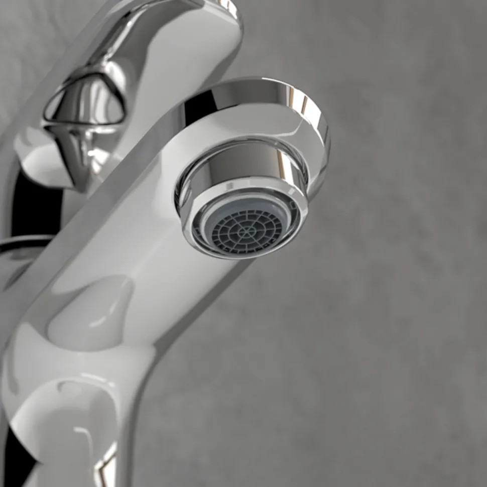 Villeroy & Boch O.novo Start Mini Basin Mixer Tap & Pop Up Waste