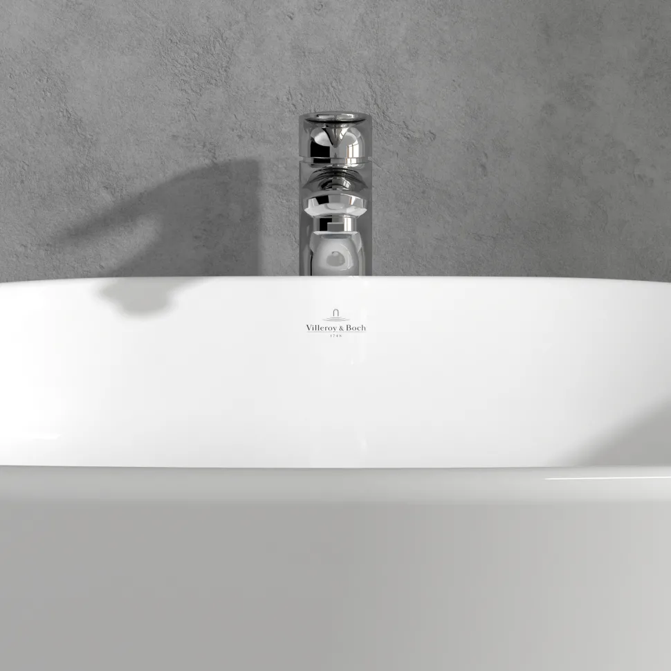 Villeroy & Boch O.Novo Start Tall Basin Mixer Tap with Click Clack Waste