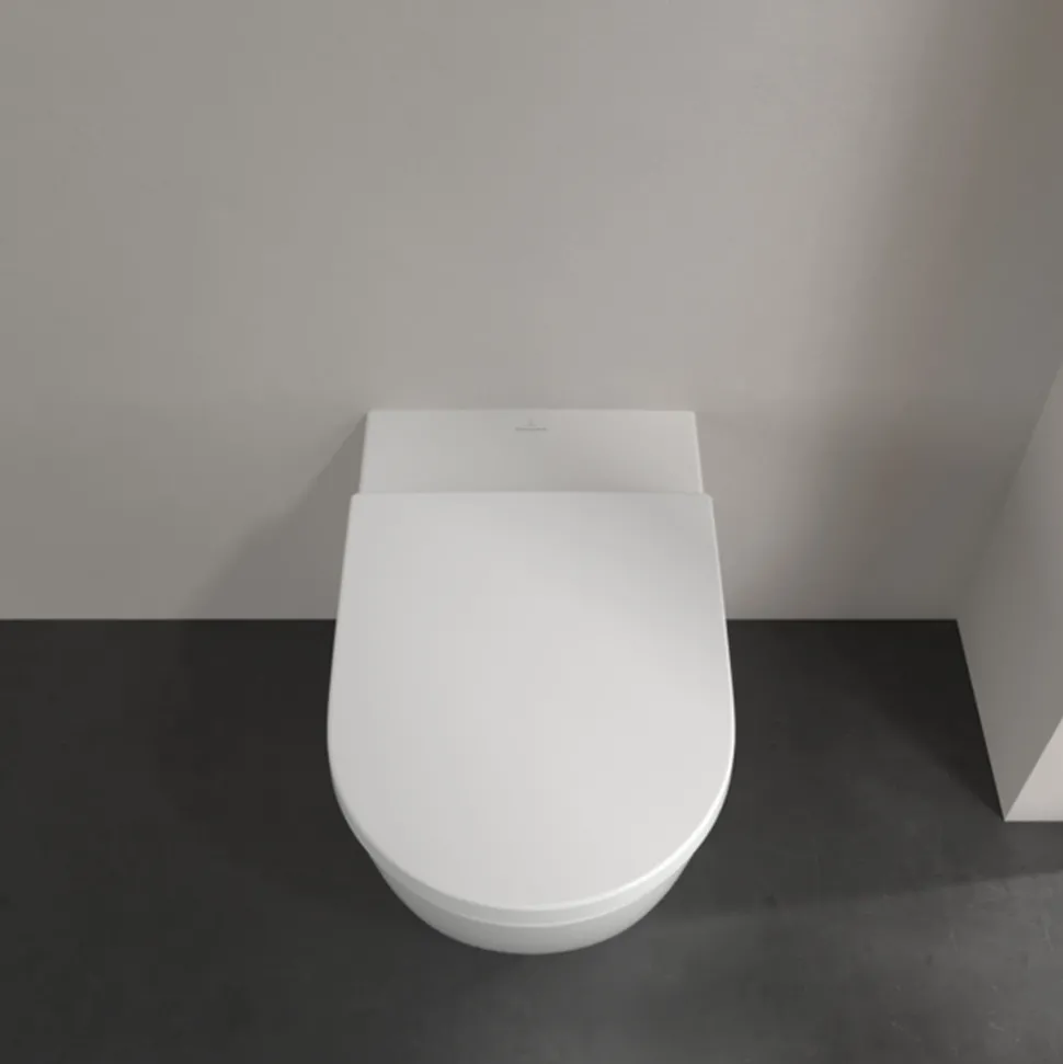 Villeroy & Boch Subway 3.0 Back to Wall TwistFlush Rimless Toilet with Soft Close Toilet Seat