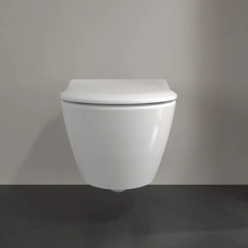 Villeroy & Boch Subway 2.0 Rimless Wall Mounted Toilet & Soft Close Toilet Seat