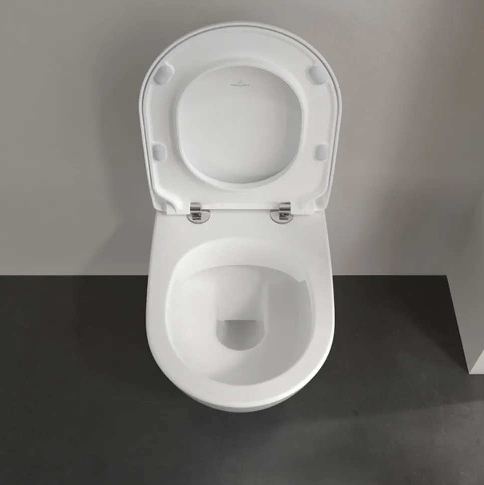 Villeroy & Boch Subway 2.0 Rimless Wall Mounted Toilet & Soft Close Toilet Seat