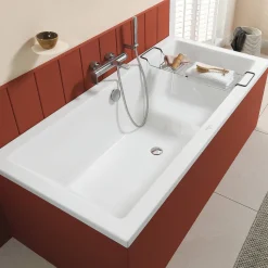 Villeroy & Boch Targa Plus Straight Double Ended Bath - 1600, 1700 & 1800mm