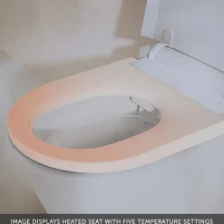Villeroy & Boch Tivo Wall Hung Smart Toilet with Soft Close Heated Seat & Remote Control
