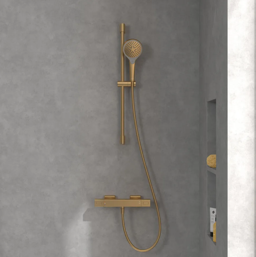 Villeroy & Boch Universal Cool Touch Exposed Square Thermostatic Shower Mixer