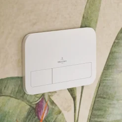 Villeroy & Boch ViConnect Dual Flush Plate with Rectangular Buttons