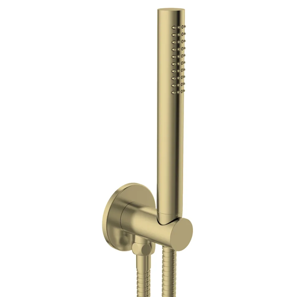 VOS Concealed Dual Outlet 3 Handle Shower Valve, Fixed Head & Shower Handset Kit
