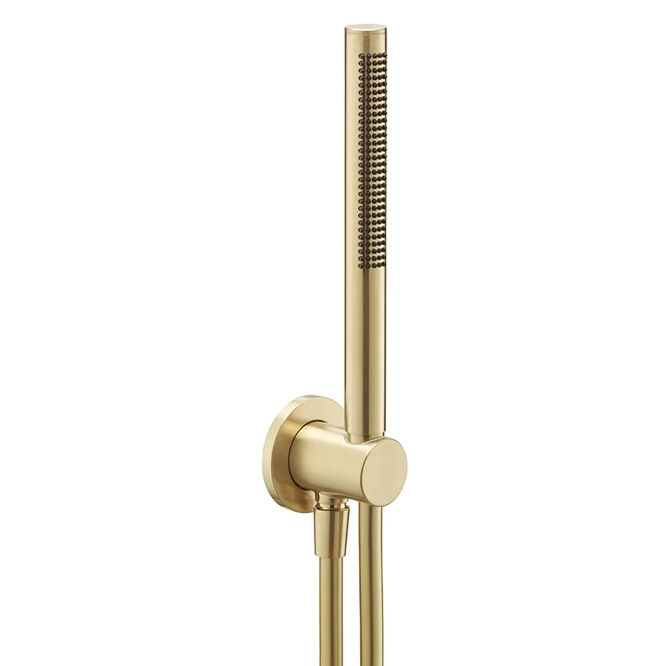 VOS Concealed Dual Outlet 2 Handle Shower Valve, Fixed Head & Shower Handset Kit