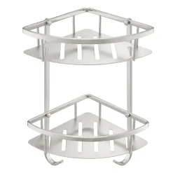 VOS Double Corner Shower Basket