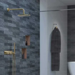 VOS Fixed 400mm Wall Shower Arm