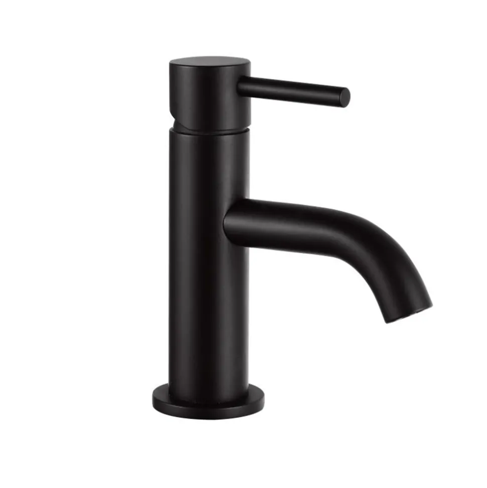 VOS Mini Single Lever Basin Mixer - Matt Black