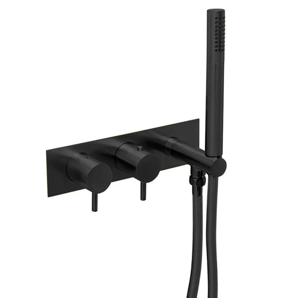 VOS 2 Outlet Concealed Thermostatic Shower Valve with Shower Handset
