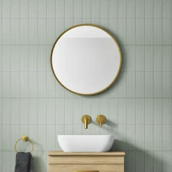 VOS Round Framed Mirror - 600mm