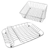 Wire Basket & Plate Drainer for Single Bowl Sinks